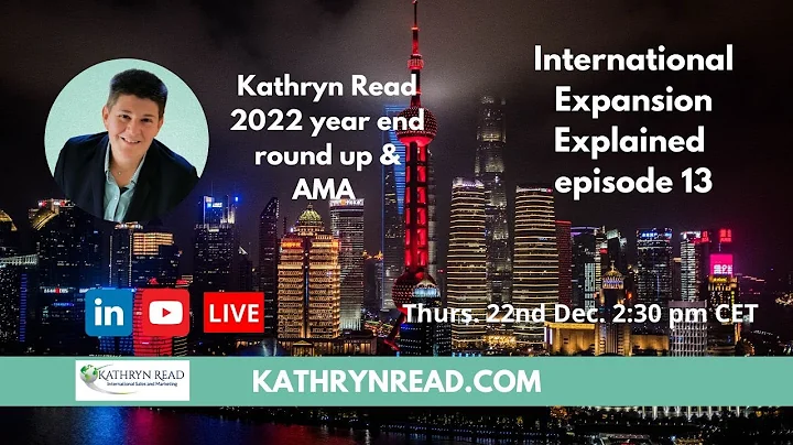 2022 Round Up & AMA - International Expansion Expl...