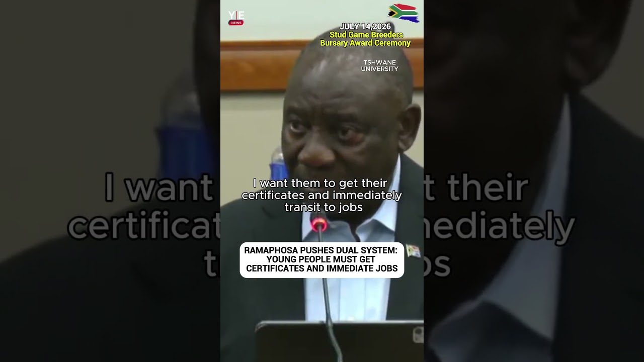 “Certificates Should Immediately Lead to a Job” – Ramaphosa’s New Focus
