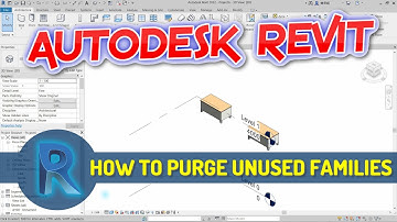 Revit: Tutorial voor het verwijderen van ongebruikte families