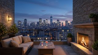 Летний вечер в Нью-Йорке: балкон, камин и стрекочущие сверчки 🏙️🗽 screenshot 4