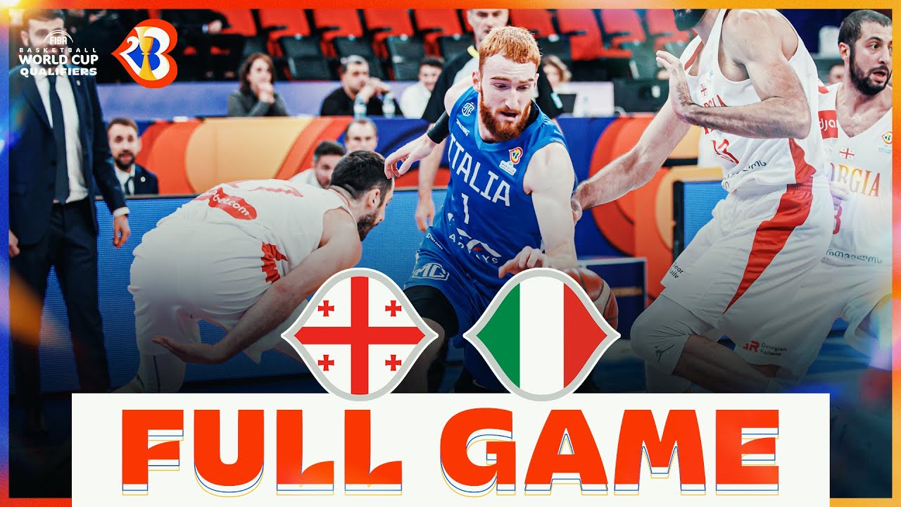 Georgia v Italy | Basketball Full Game - 