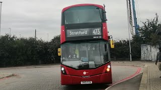 *FULL ROUTE VISUAL* | Route 473 Tower Transit WH31125 SK19FCN Wrightbus Streetdeck