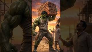 🔥 Angry Hulk Transformation 😱 | Epic AI Superhero Short #marvel #spiderman #wallpaper #jay