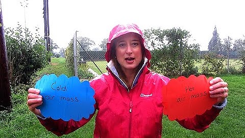 Frontal depression and low pressure. Air masses. Teaching resource Geography.