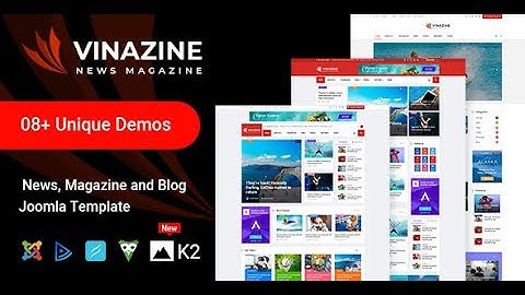 How to go with Vinazine News/Magazine Joomla Template