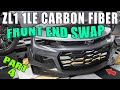 Part 4: Anderson Composites Front Splitter - Camaro ZL1 Carbon Fiber 1LE Front End Conversion