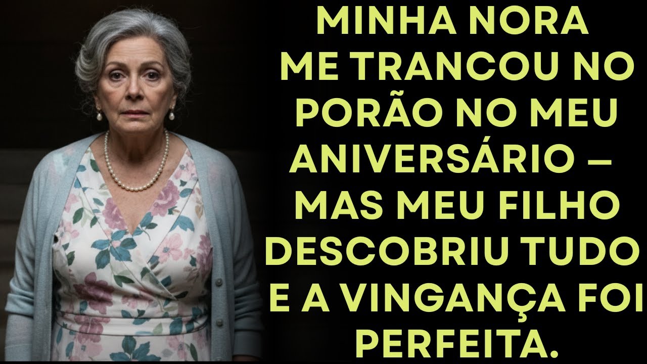 Minha Nora Me Trancou no Porão no Meu Aniversário — E Meu Filho Descobriu a Verdade.