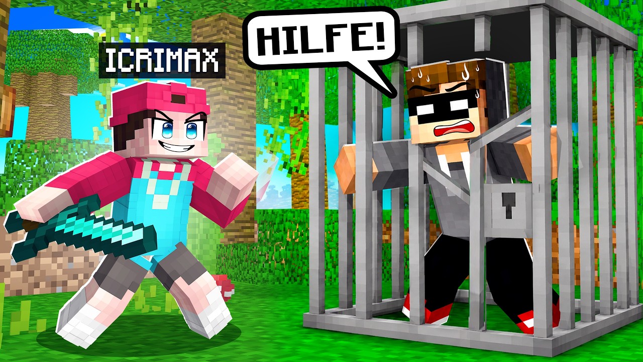 iCRIMAX SPERRT MICH EIN und ICH OPFERE MICH für BESTEN FREUND! (Minecraft Helden 3)