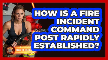 How Is A Fire Incident Command Post Rapidly Established? - Inside the Firehouse