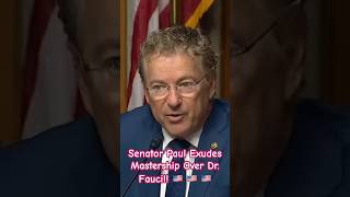 Senator Paul Exudes Mastership Over Dr. Fauci!! 🇺🇸 🇺🇸 🇺🇸