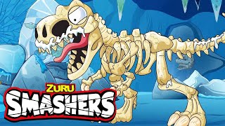 Blue Eggs and Green Rivers Smash Race and More! | SMASHERS Compilation | Cartoons for Kids!