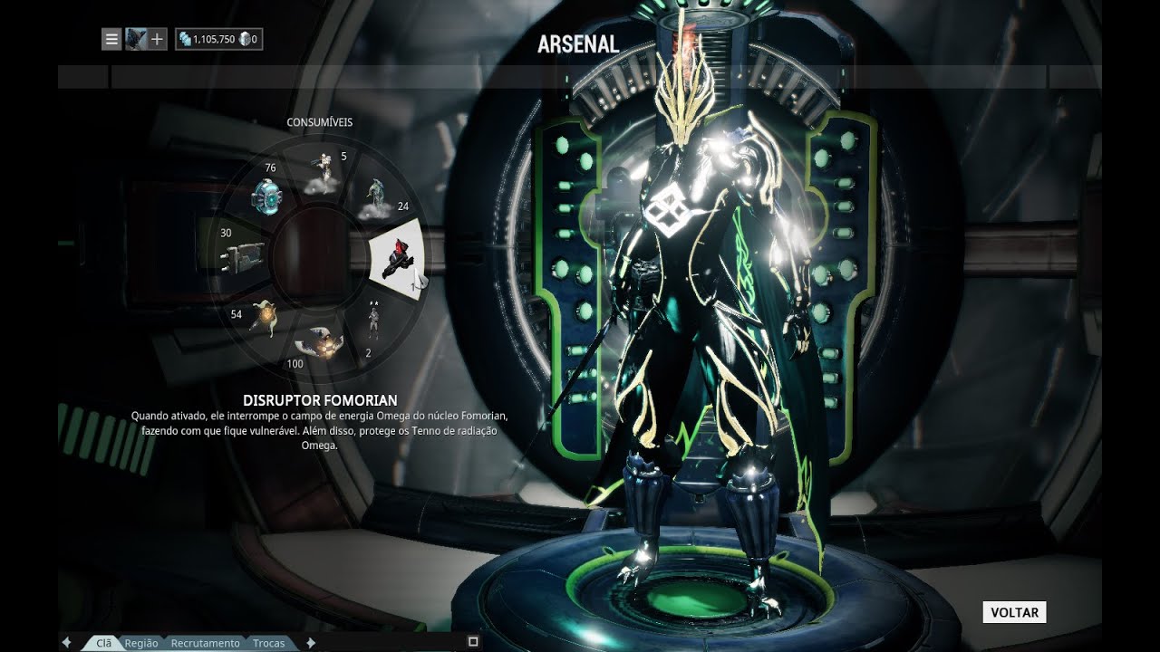 Warframe - Disruptor Fomorian