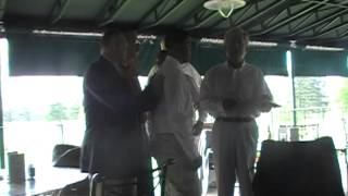 RED HOFFMAN CUP PARTICIPANTS PRESENT THE FIRST TEE WITH $14000 CHECK