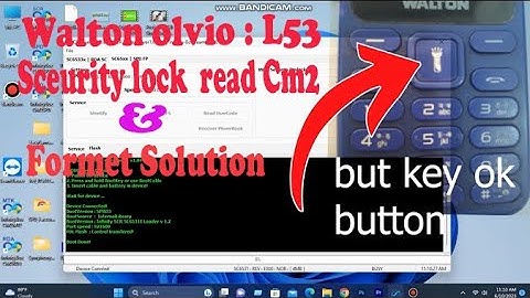 Walton Olvio : L53 Read code cm2 Dongle.