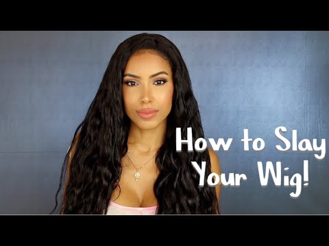 HOW I Slay my Lace Frontal Wig ft LAVY HAIR | Curly Culture