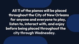 Local artist showcase the sound of music throughout NOLA this Spring