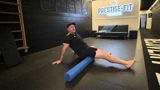 Foam Roll Hamstrings (SMR) demonstration