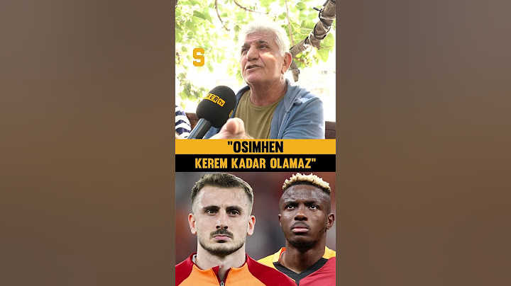 💥🗣 "Osimhen Kerem kadar olamaz"