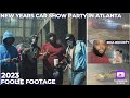 NEW YEARS CAR SHOW &amp; PARTY IN ATLANTA (MUST SEE) FOOLIE FOOTAGE