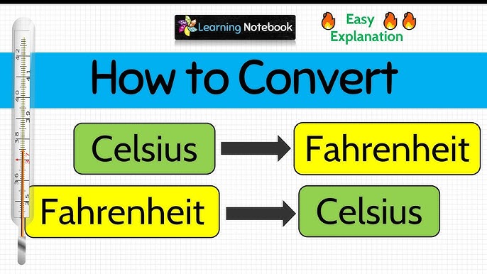 Fahrenheit to Celsius - Formula, Chart, Conversion