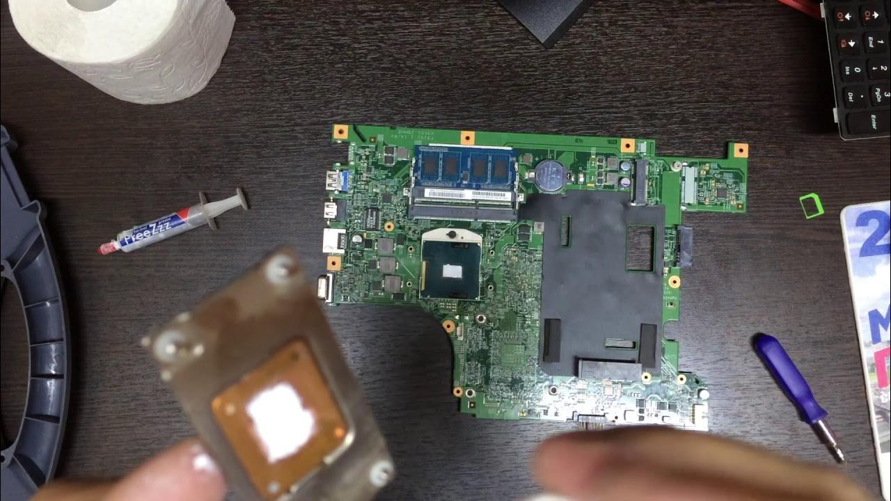 Lenovo B590 установка SSD - YouTube