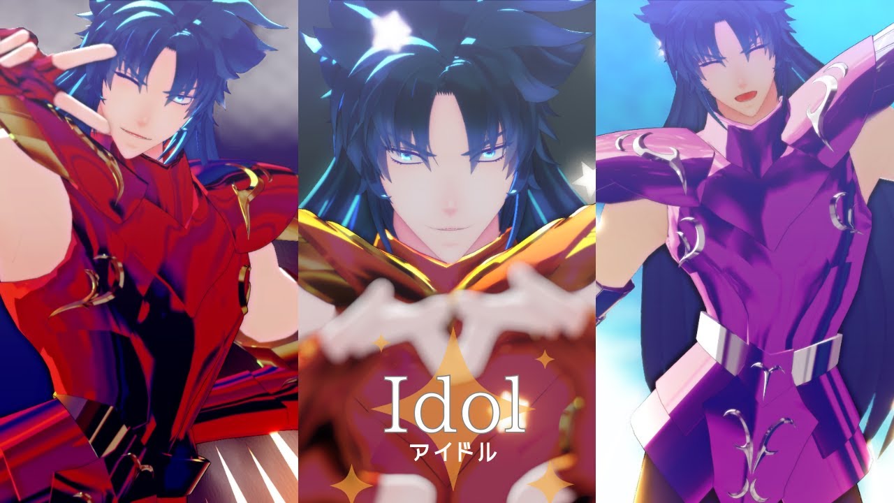 【MMD Saint Seiya】カノンでアイドル（シードラゴン／双子座）【MMD聖闘士星矢】