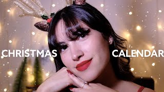 ASMR ☁️ N°1 CHRISTMAS CALENDAR 🎄 (tapping, scratching)
