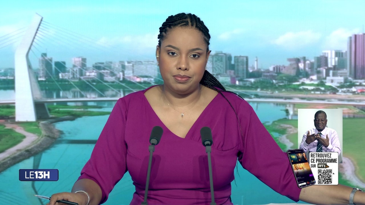 Le 13 Heures de RTI 1 du 23 février 2026 par Marine Konian