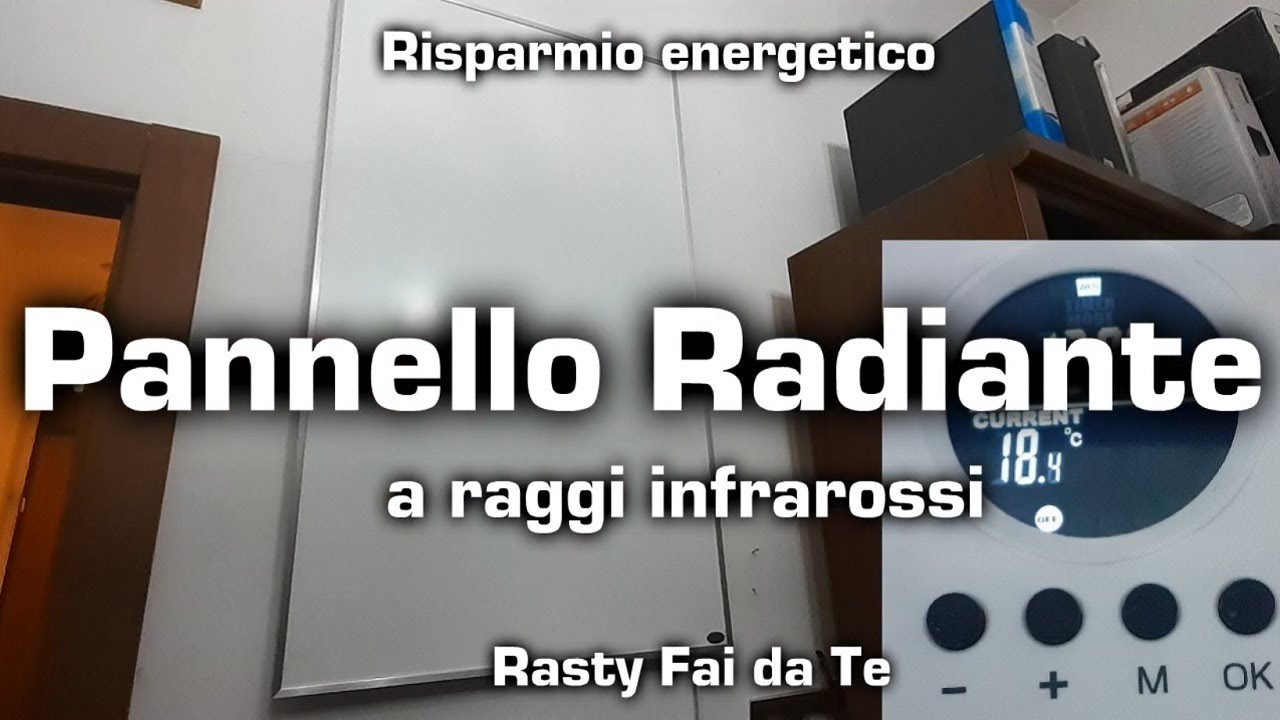 Pannello radiante a raggi infrarossi 