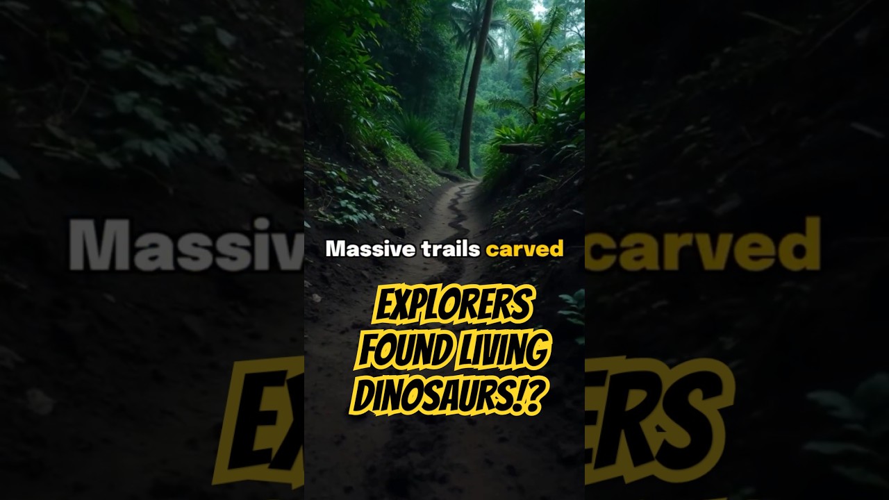 Scientists Find LIVING DINOSAURS Hidden in Earth's Last Unexplored Places 