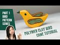 Simple Bird Cane | Easy Polymer Clay Canes | Polymer Clay Tutorial