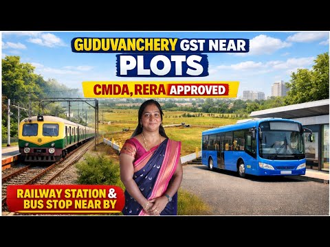 கூடுவாஞ்சேரியில் இடம் உடனே வீடு கட்டலாம் 🏠| CMDA Approved layout | Explorer Chellam 