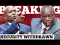 Drama in cabinet as kithure kindiki threaten to wit.raw gachagwas security