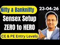 Kya Lagta Hai Nifty & Bank Nifty for Today 23-04-2026 Sensex Analysis By Trader Vishal Sharma 2.0