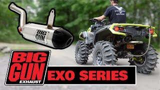 Big Gun EXO Series Exhaust for Can-Am Outlander | Installation and Sound Clips