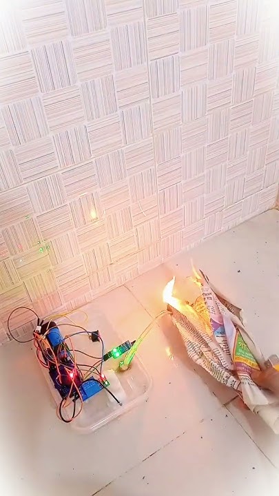 Automatic fire fighting system 🔥🚒 using Arduino #arduinoproject - YouTube