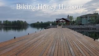 BIking Honey Harbour and the Ghost of old Mrs. Brandon.