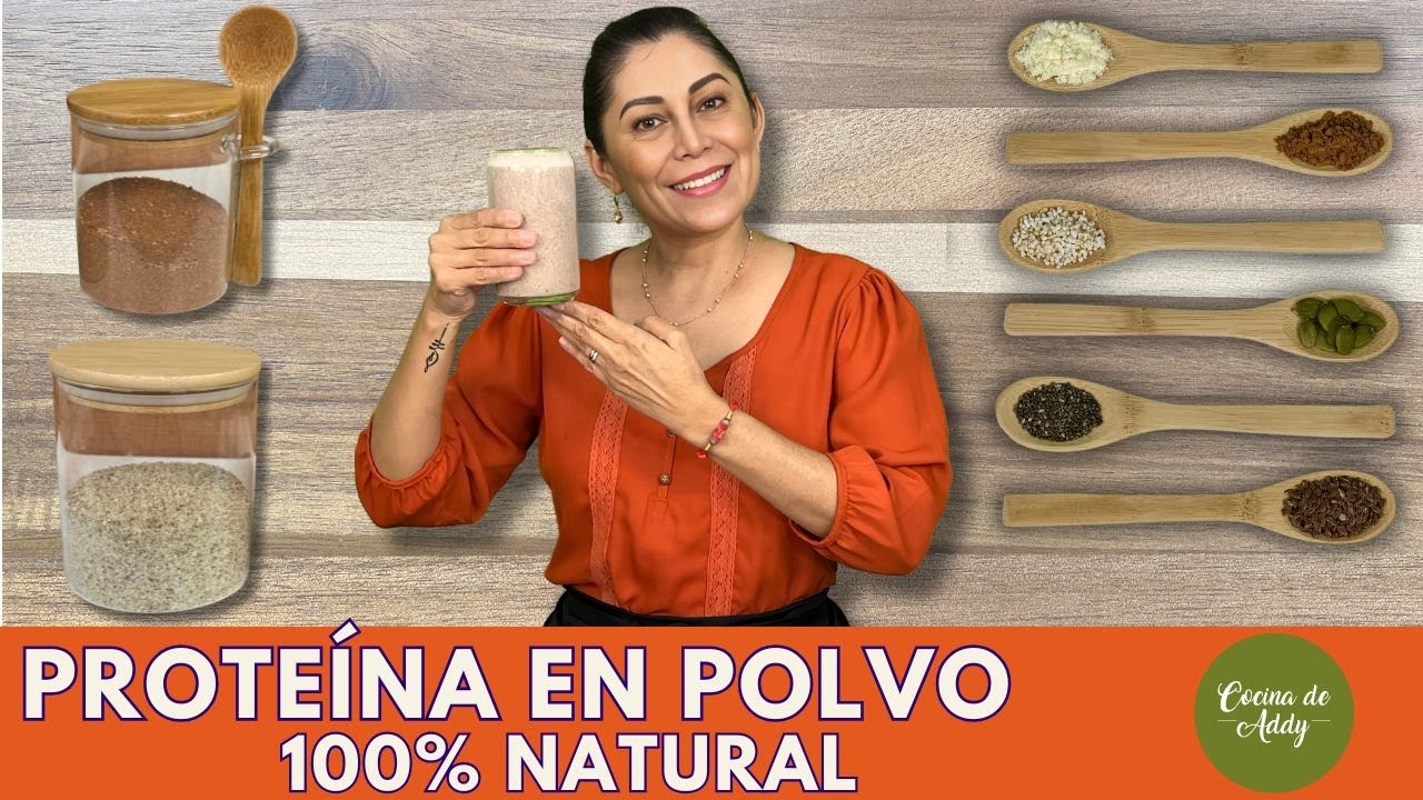 Haz tú PROTEÍNA en Polvo Casera. Crea Músculo, Evita Anemia, Sube Defensas. P/Niños, Menopausia.