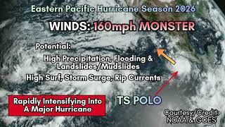 TS 'Polo' Could Be The Next CAT 5 Monster Hurricane