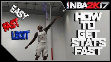 HOW TO GET ATTRIBUTE UPGRADES FAST NBA 2K17 WITHOUT GETTING RESET - NBA 2k17 Tutorial Video