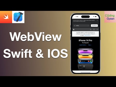 WebView in Swift (2023) Xcode 14(Swift) iOS Development