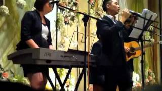 Video thumbnail of "Built to Last by Melee (Acoustic Cover) - Julian & Sandra's Wedding 2011"