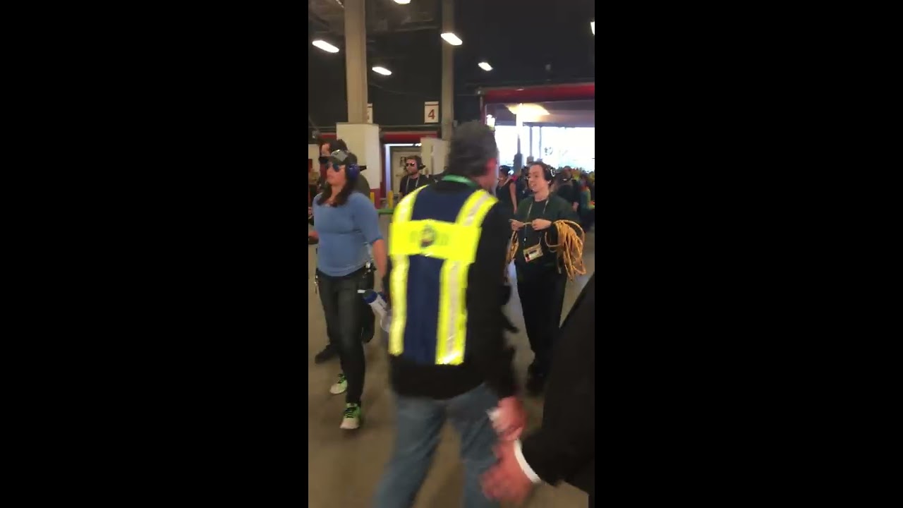 2016 Super Bowl 50 Halftime Show push out from under Levi's Stadium