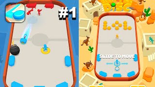 Battle Disc - New Release - Hyper Hybrid Casual - Gameplay Walkthrough (iOS & Android) screenshot 1
