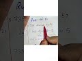 The divisibility trick nobody teaches you #maths #divisibilityrules #education