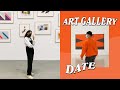 Cassie's Art Gallery Date! Picking an outfit | AD