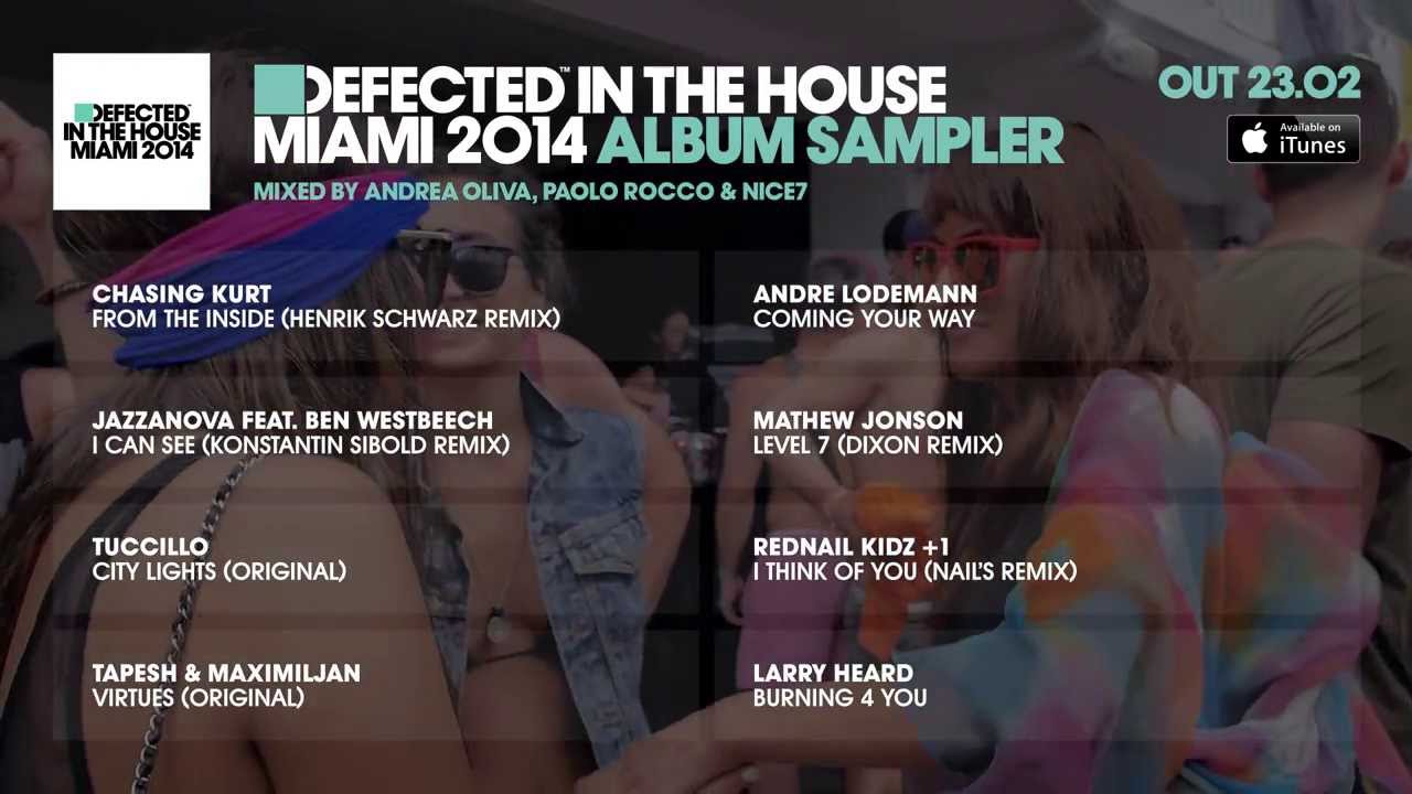 Defected in the house miami 2014 album sampler