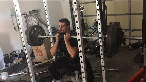 500 lb Box Front Squat with SSB