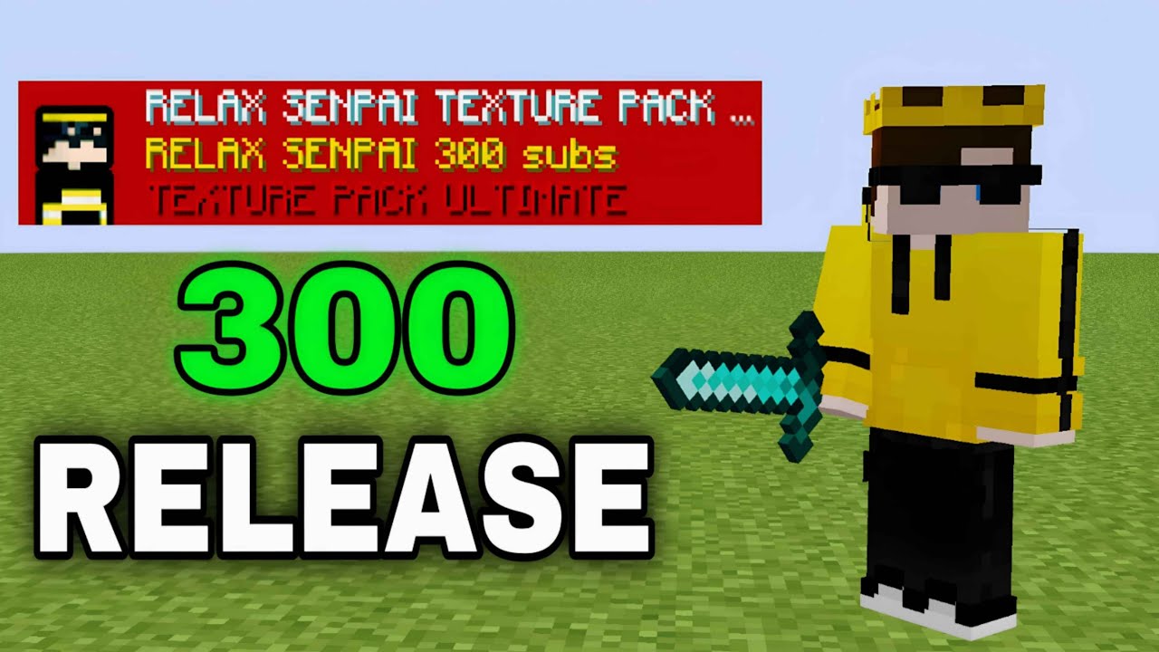 300 SUBS TEXTURE PACK RELEASE ....😱 - YouTube