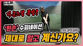 박새봄 프로의 스윙 특강! 다운스윙 수피네이션 퍼펙트 가이드